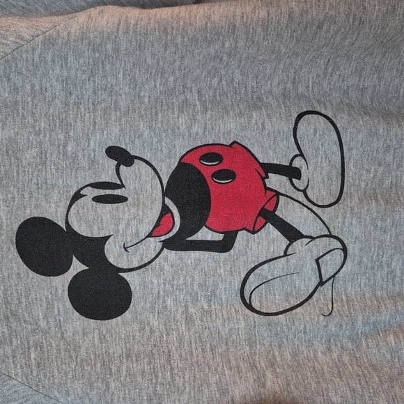 Disney Gray Mickey Mouse Sweatshirt - Picture 5 of 5
